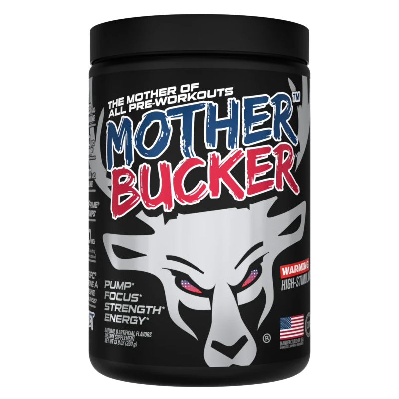 Bucked Up  Mother Bucker Pre-Workout 394 G - Rocket Up
