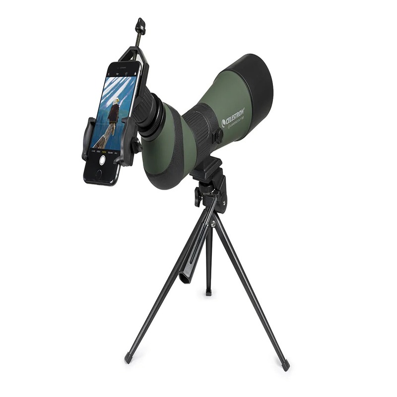 Celestron Land Scout 20-60x80mm Angled Zoom Spotting Scope with Table-top Tripod and Smartphone Adapter Best Price in  Sharjah