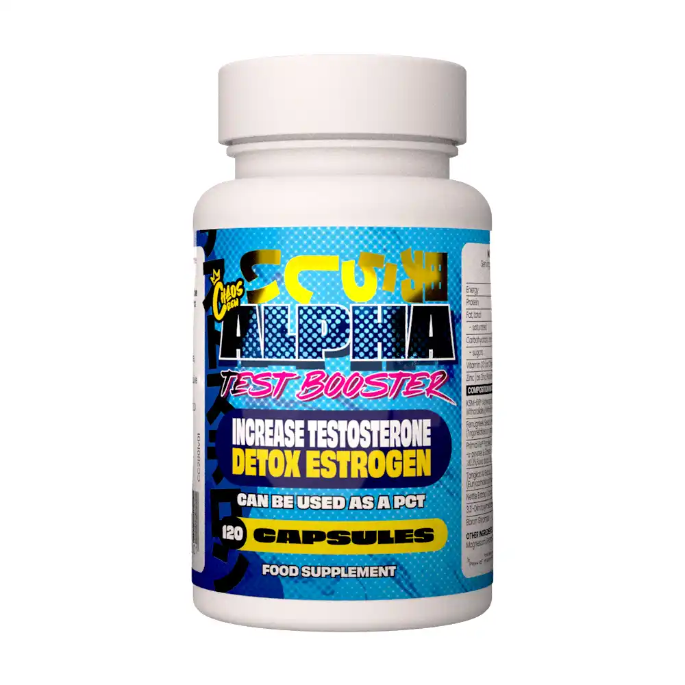 Chaos Crew Alpha Test Booster 120 Capsules