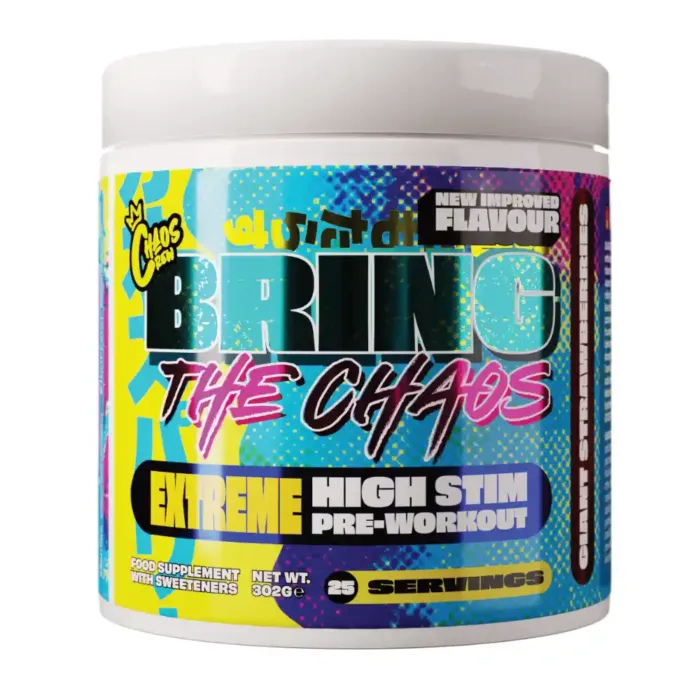 Chaos Crew Bring the Chaos Extreme Pre-Workout 402 G - Giant Strawberries