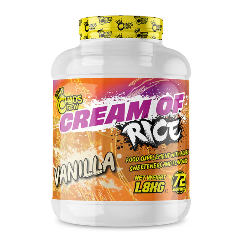 Chaos Crew Cream of Rice 72 Servings 1.8 KG - Vanilla