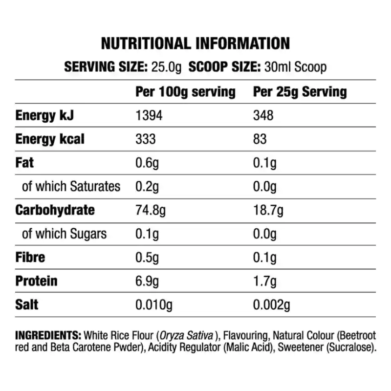 Chaos Crew Cream of Rice 72 Servings 1.8 KG - Vanilla Best Price in Dubai