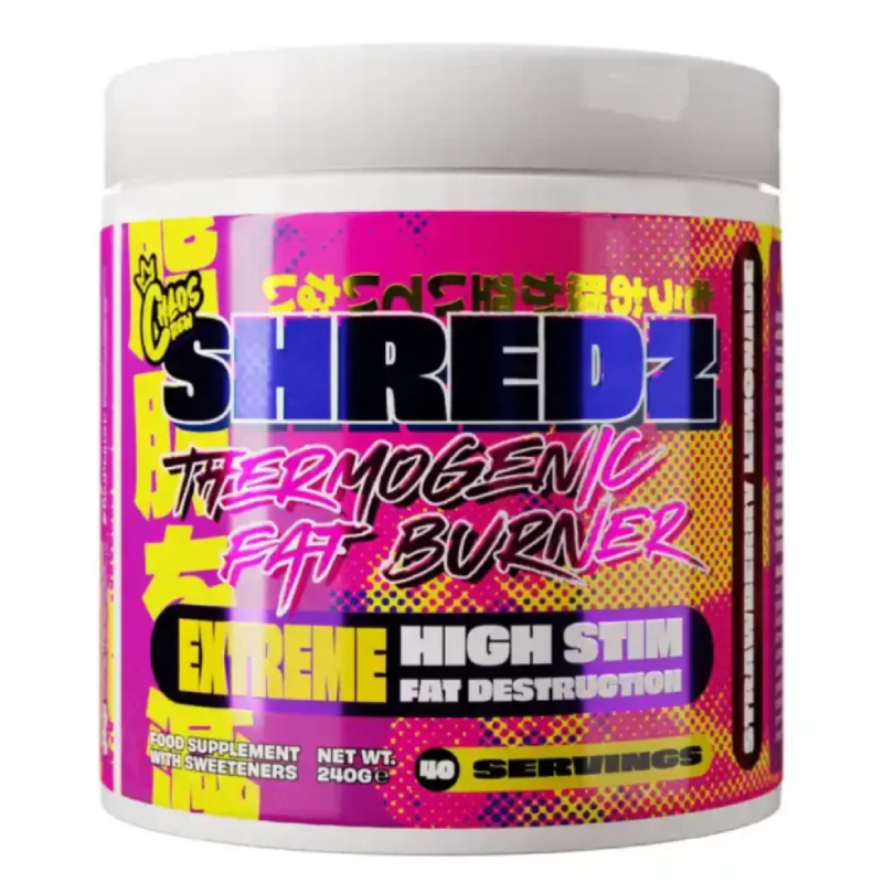 Chaos Crew Shredz Fat Bunner 40 Servings 240 G - Strawberry Lemonade