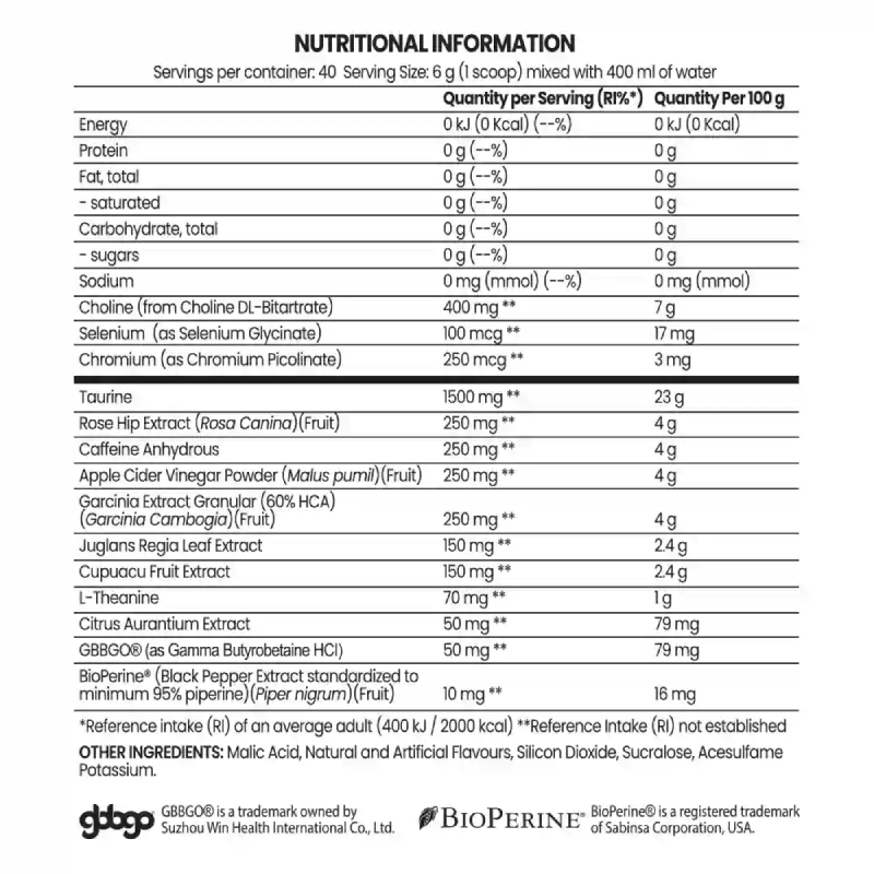 Chaos Crew Shredz Fat Bunner 40 Servings 240 G  Strawberry Lemonade Best Price in Dubai