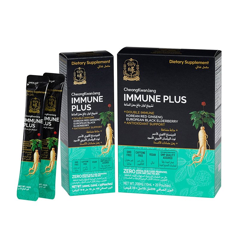 Cheong Kwan Jang Immune Plus with Korean Red Ginseng 10ml x 20