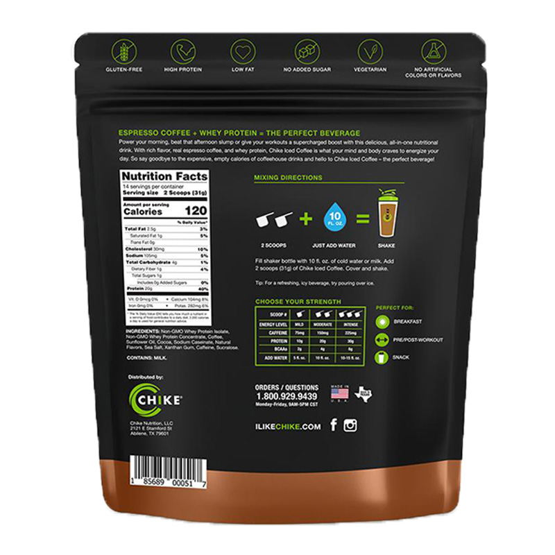 Chike High Protein Coffee Mocha - 462 g Best Price in Dubai