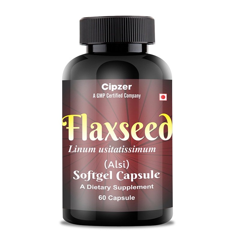 Cipzer Flaxseed Oil Softgel Capsule 1000mg
