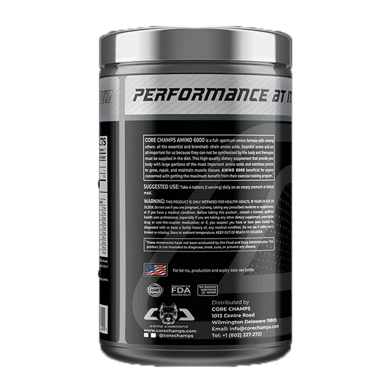 Core Champs Amino 6000 300 Tablets Best Price in Abu Dhabi