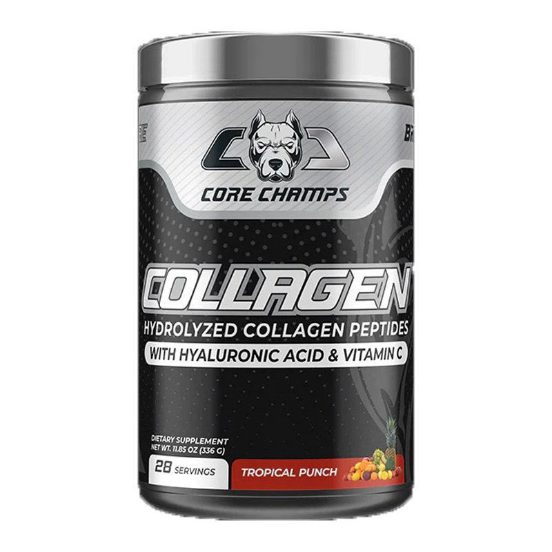 Core Champs Hydrolyzed Collagen Peptides 28 Servings - Tropical Fruit