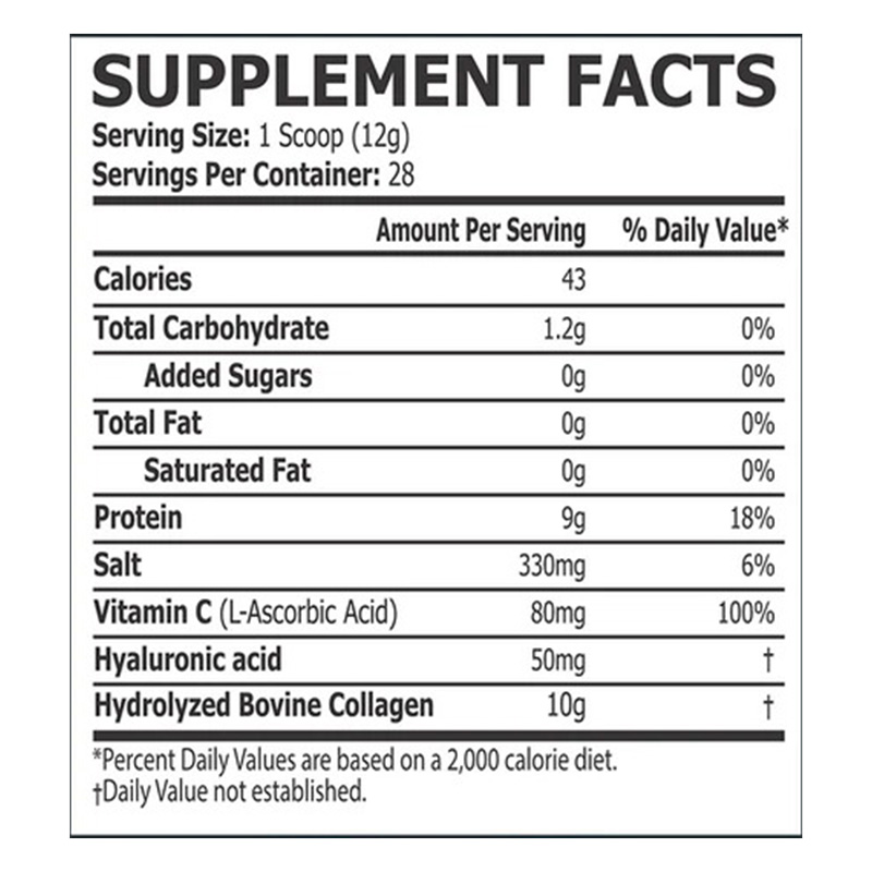 Core Champs Hydrolyzed Collagen Peptides 28 Servings - Tropical Fruit Best Price in Dubai