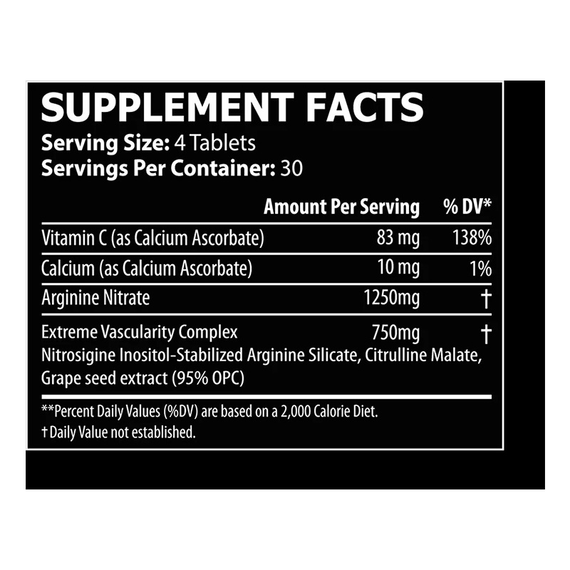 Core Champs Nitric Oxide Extreme Pump 120 Tablets Best Price in Dubai