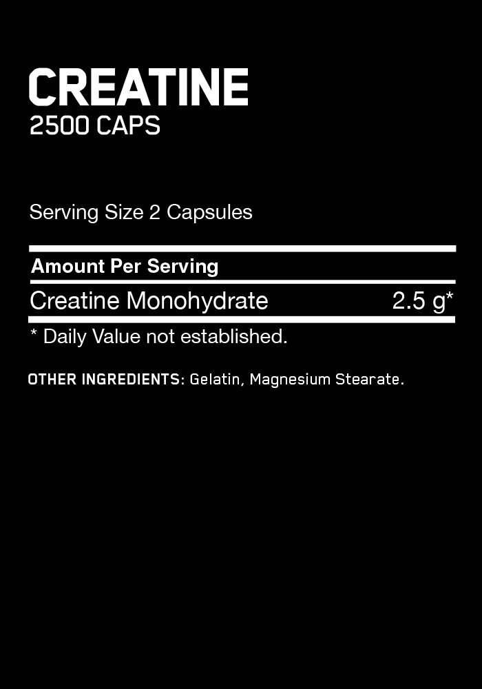 Optimum Creatine 2500 Caps