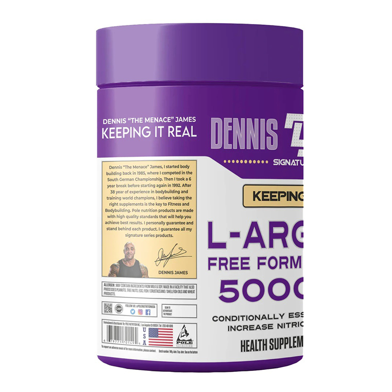 Dennis James Signature Series L-Arginine 5000 MG 120 Tablets Best Price in Abu Dhabi