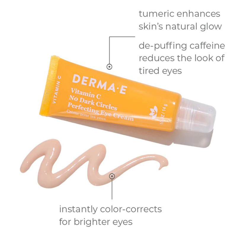 Derma E Vitamin C Eye Cream No Dark Circles Perfecting Cream 14 G Best Price in Abu Dhabi