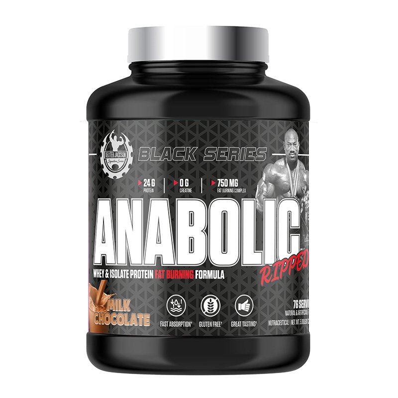 Dexter Jackson Black Series Anabolic Ripped Whey 5 lbs - Milk Chocolate