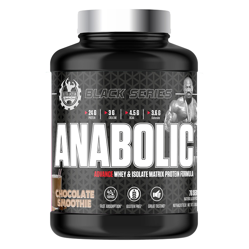 Dexter Jackson Black Series Anabolic Whey 5 Lbs - Chocolate Smoothie