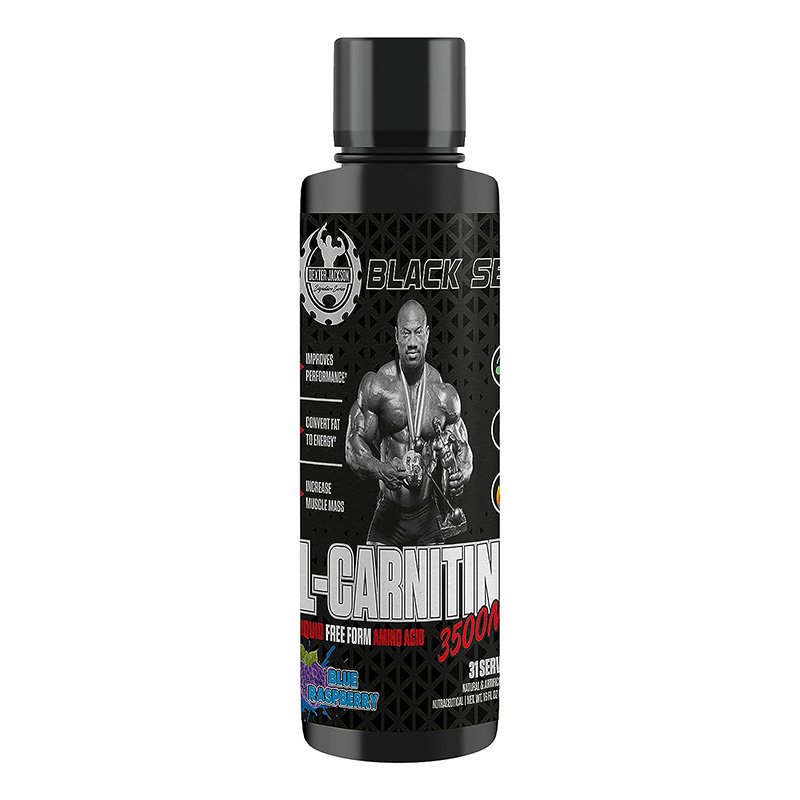 Dexter Jackson Black Series Carnitine Liquid 31 Serving - Blue Raspberry