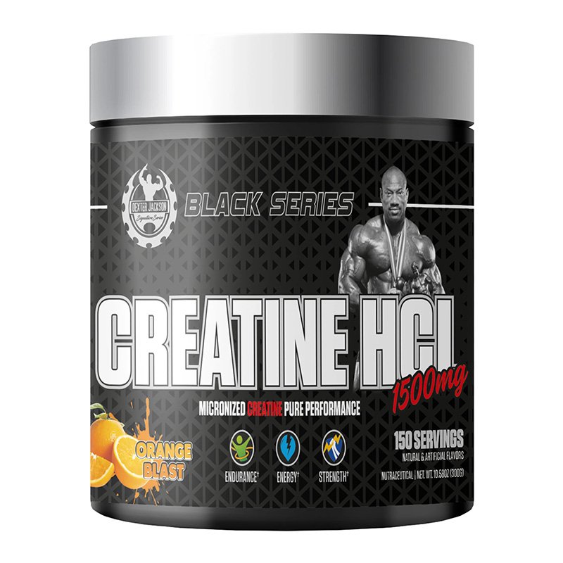Dexter Jackson Black Series Creatine HCL 150 Servings - Orange Blast
