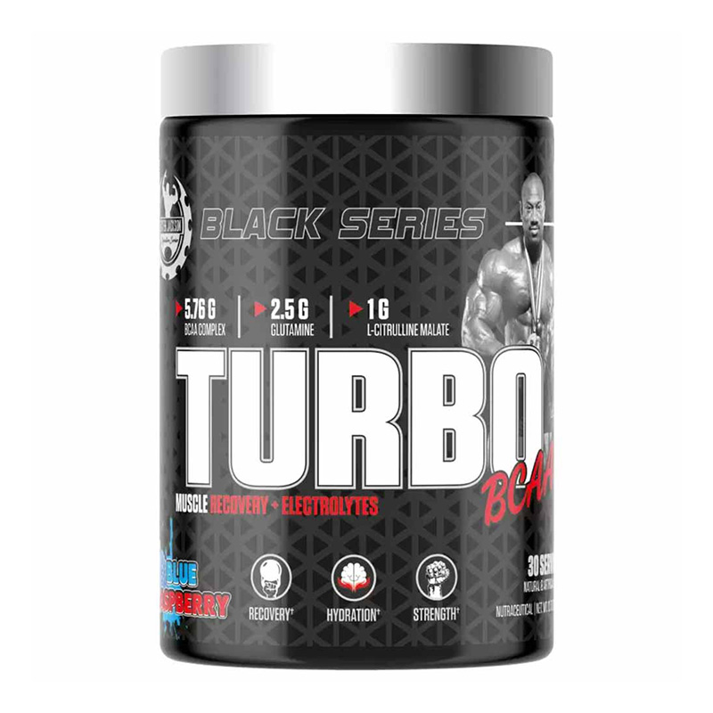 Dexter Jackson Black Series Turbo BCAA 30 Serving - Blue Raspberry