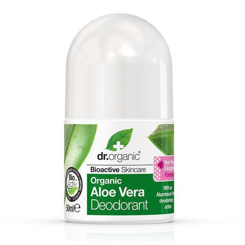 Dr. Organic Aloe Vera Deodorant Roll On 50ml