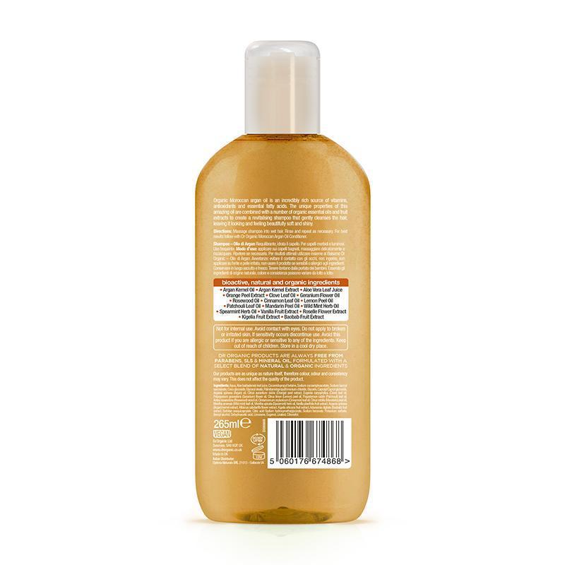 Dr. Organic Moroccan Argan Oil Shampoo 265ml Best Price in Dubai