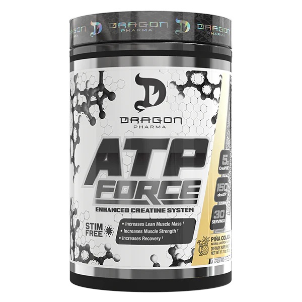 Dragon Pharma ATP Force - Enhanced Creatine System 30 Servings - Pina Colada