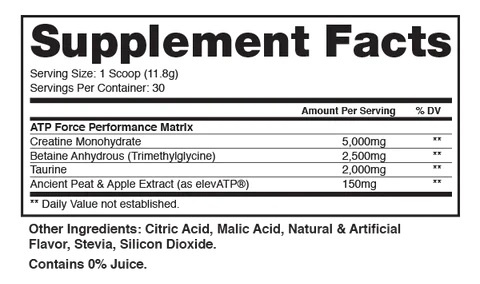 Dragon Pharma ATP Force - Enhanced Creatine System 30 Servings - Strawberry Lemonade Best Price in Dubai