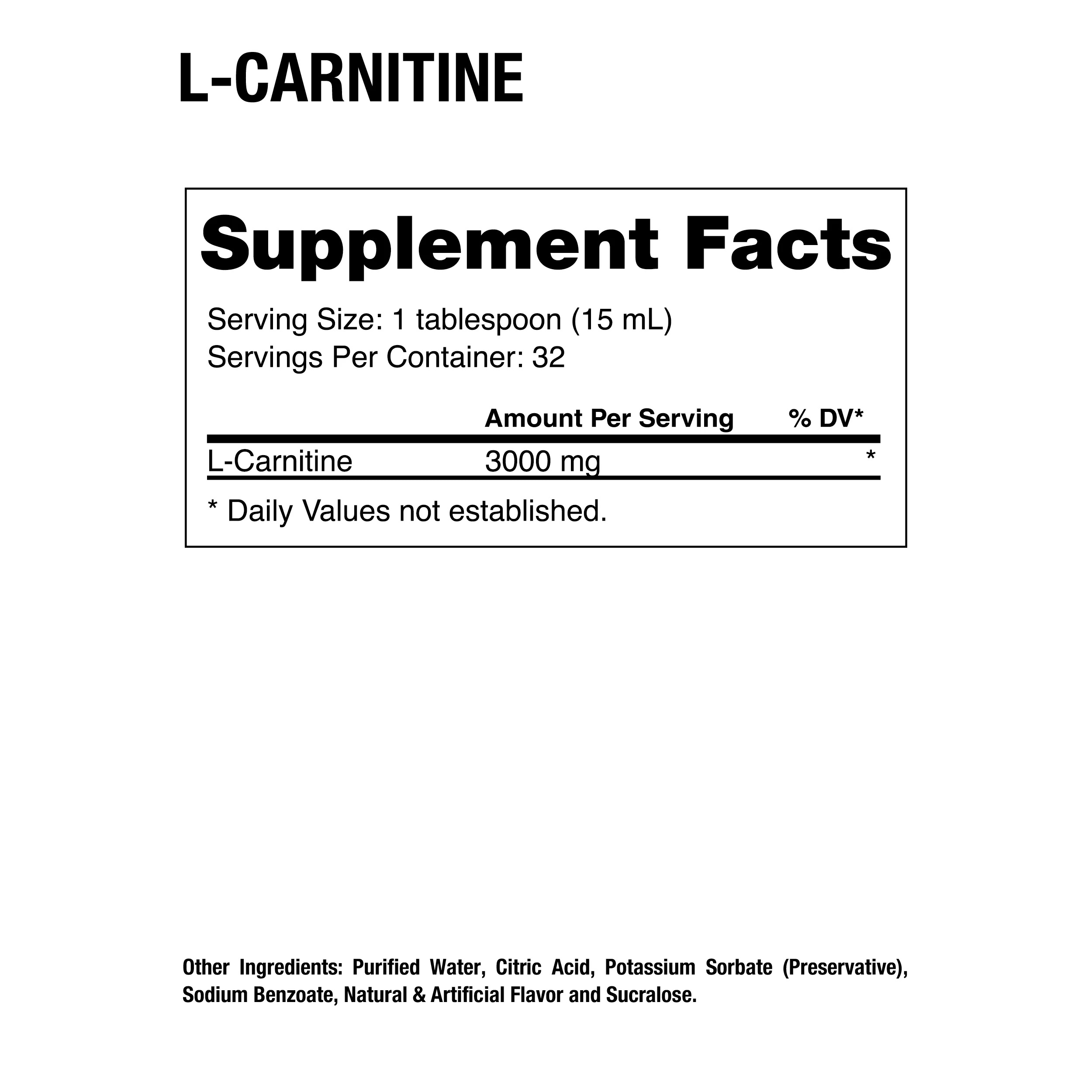 Dragon Pharma L-Carnitine - 3000 32 Servings - Orange Pineapple Best Price in Dubai