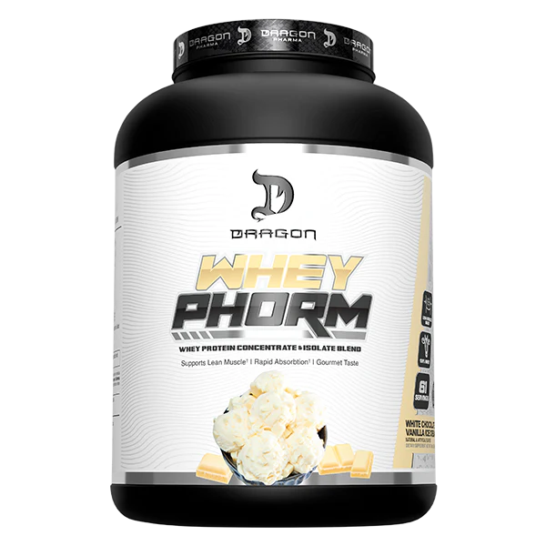 Dragon Pharma Whey Phorm Whey Protein Isolate 5 Lb - Vanilla Icecream