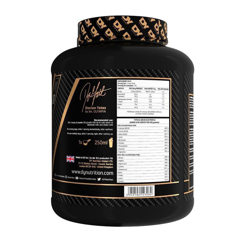 DY Nutrition Shadow Whey 2kg Vanilla 66serv Best Price in Dubai