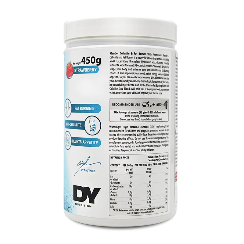 DY Slender for Active Women 450g - Raspberry Best Price in Dubai