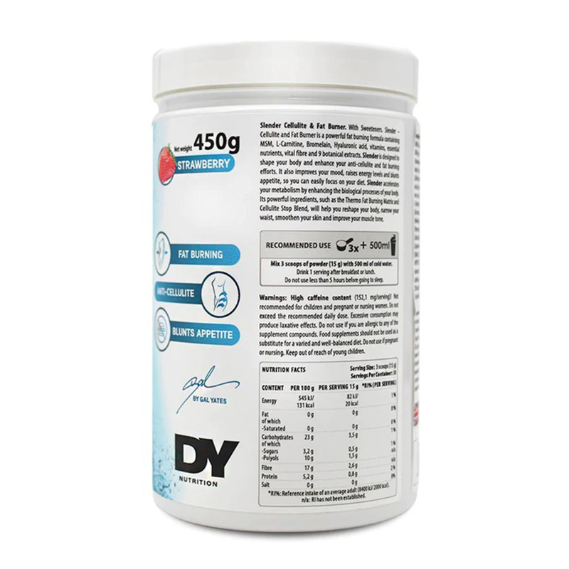DY Slender for Active Women 450g - Strawberry Best Price in Dubai