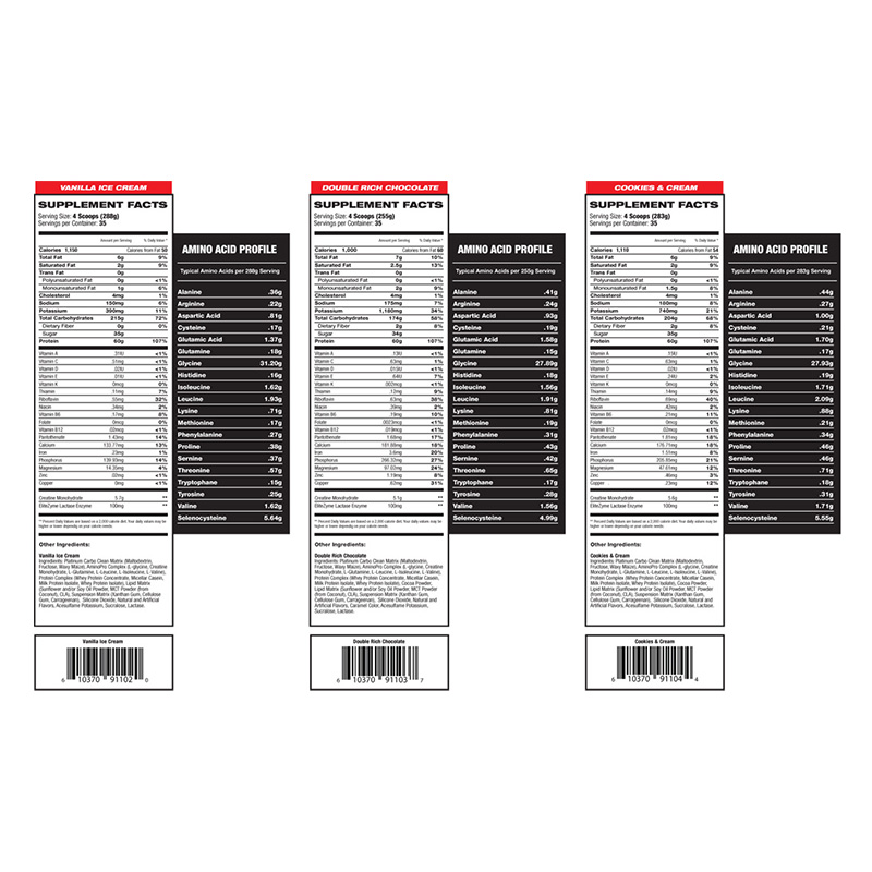 Elite Labs USA Muscle Mass Gainer 5lbs Best Price in Dubai