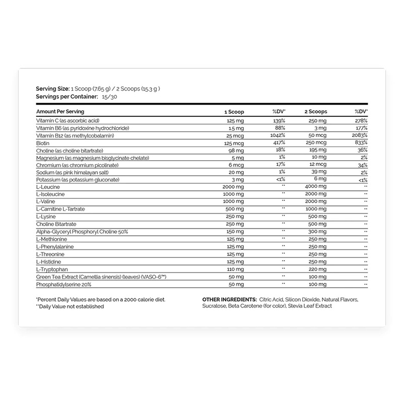 Enhanced EAA+ Essential Amino Acids 30 Servings - DJ Orange Best Price in Dubai