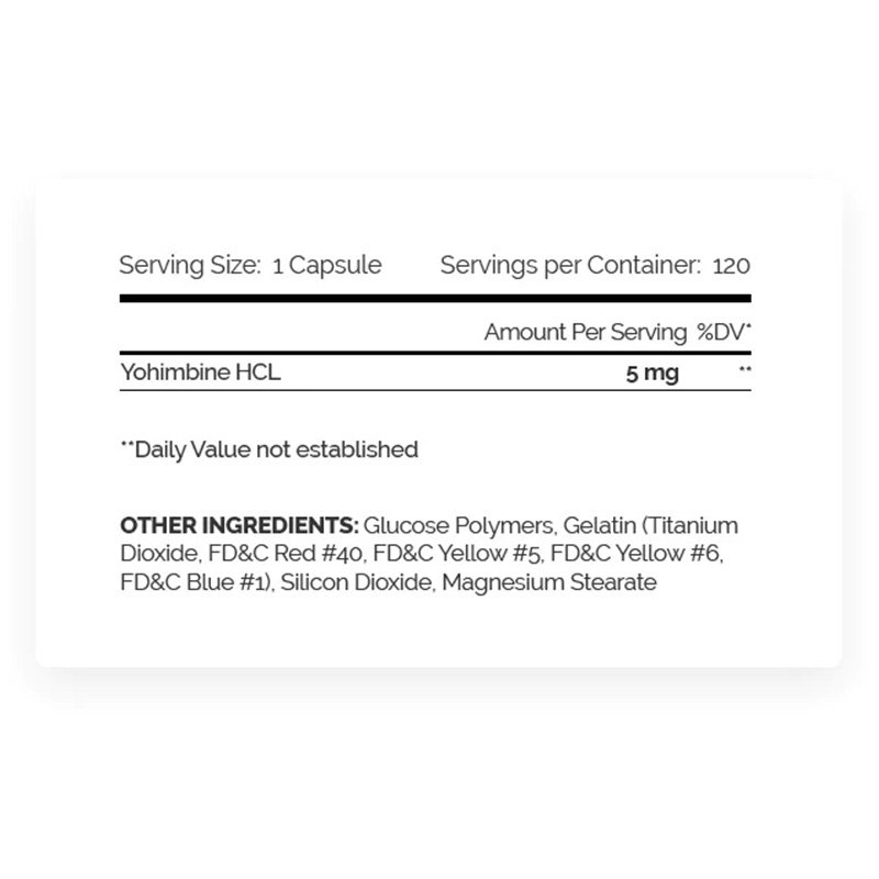 Enhanced Yohimbine 120 Capsules Best Price in Dubai