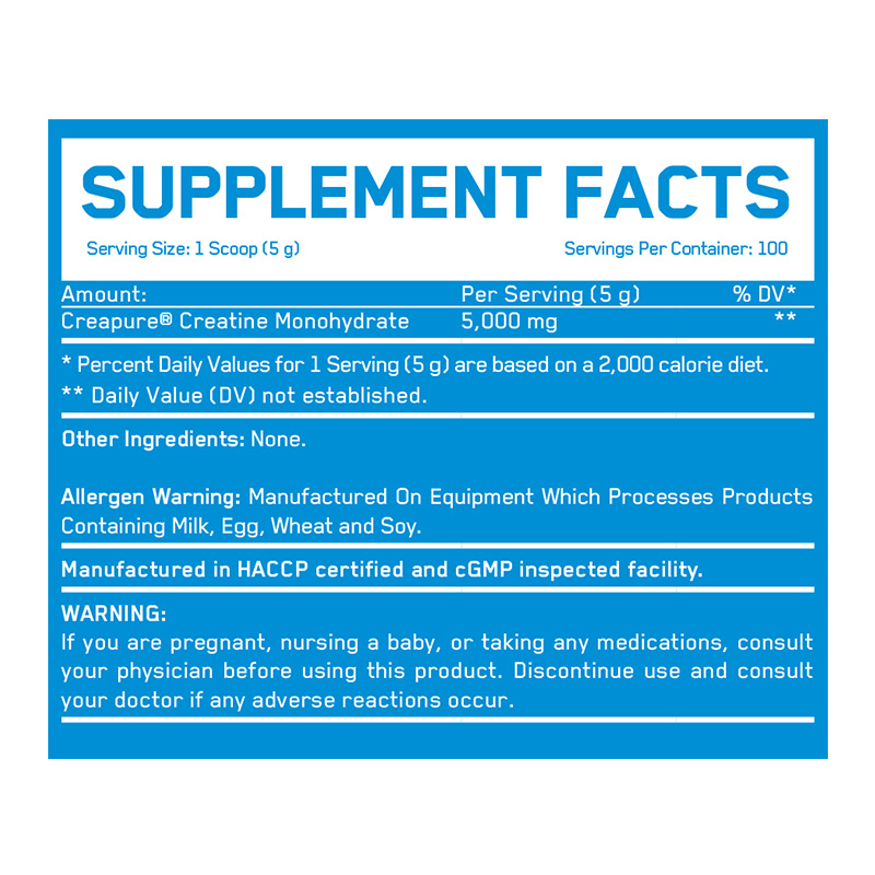 Ever Build Creapure Creatine 5000 500 g Best Price in UAE