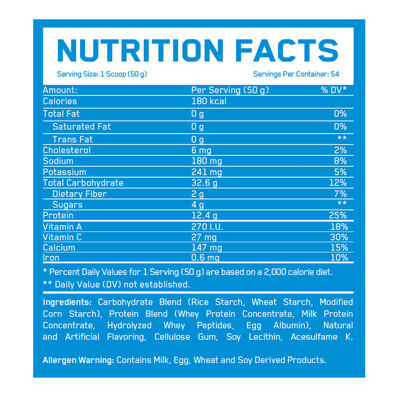Ever Build Ultra Premium Mass Build  2720 g