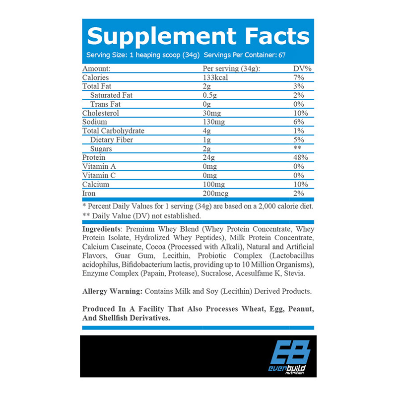 Ever Build Ultra Premium Whey Build  2270 g Best Price in UAE