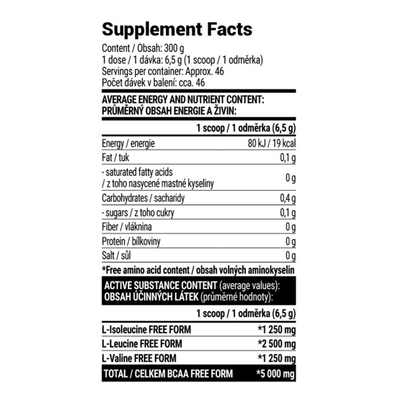 EXTRIFIT Instant BCAA 300g Best Price in UAE