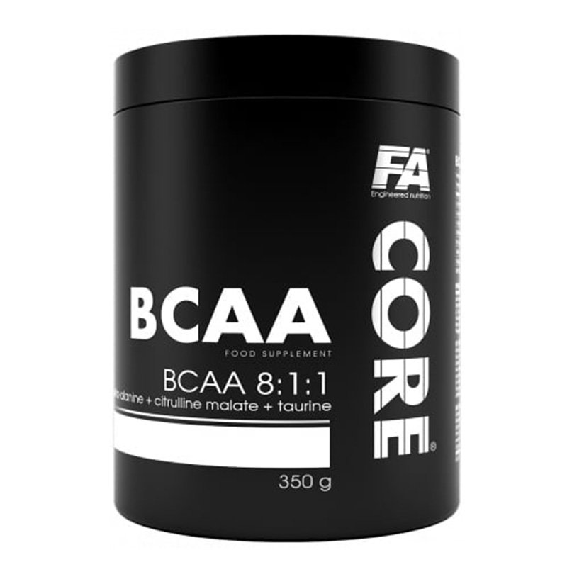 FA Nutrition Core BCAA 350grams Cherry Ice 40 Serv