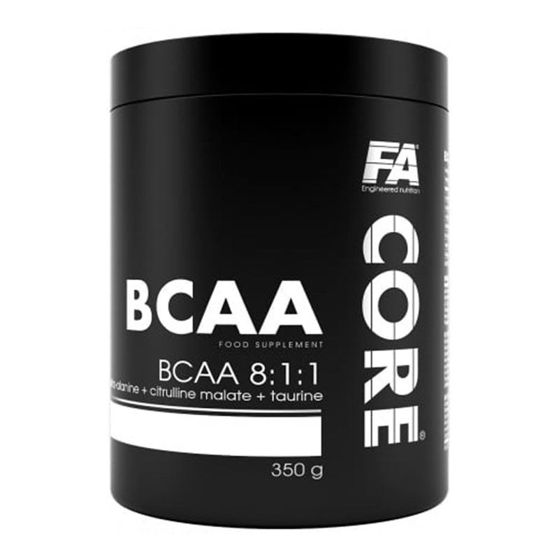 FA Nutrition Core BCAA 350grams Exotic Raspberry 40 Serv
