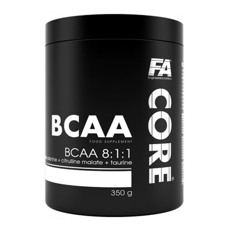 FA Nutrition Core BCAA 350grams Lemon 40 Serv