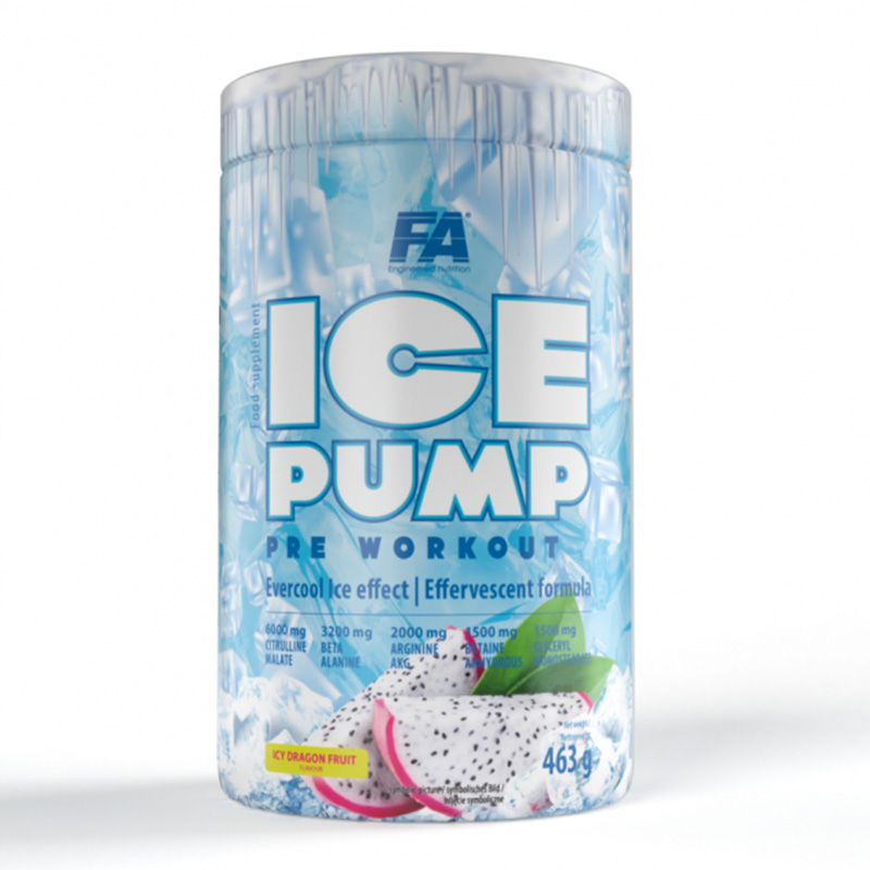 FA Nutrition Ice Pump Pre Workout Dragon Fruit 463 g