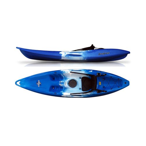 FeelFree Nomad Single Sit on Kayak with wheel (Purple/White/Purple)
