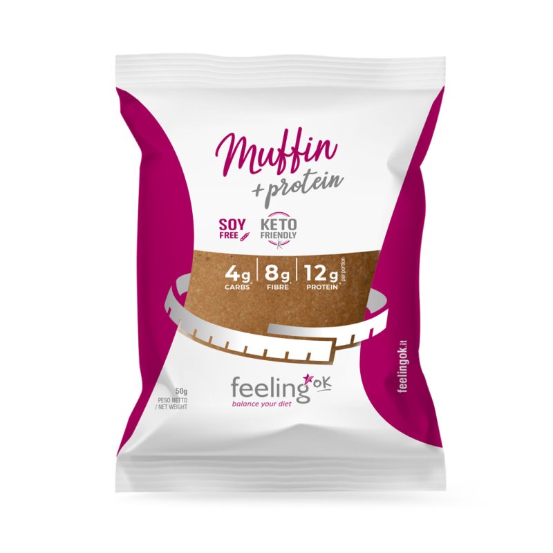 FeelingOK Muffin Protein 50 G 10 Pcs in Box