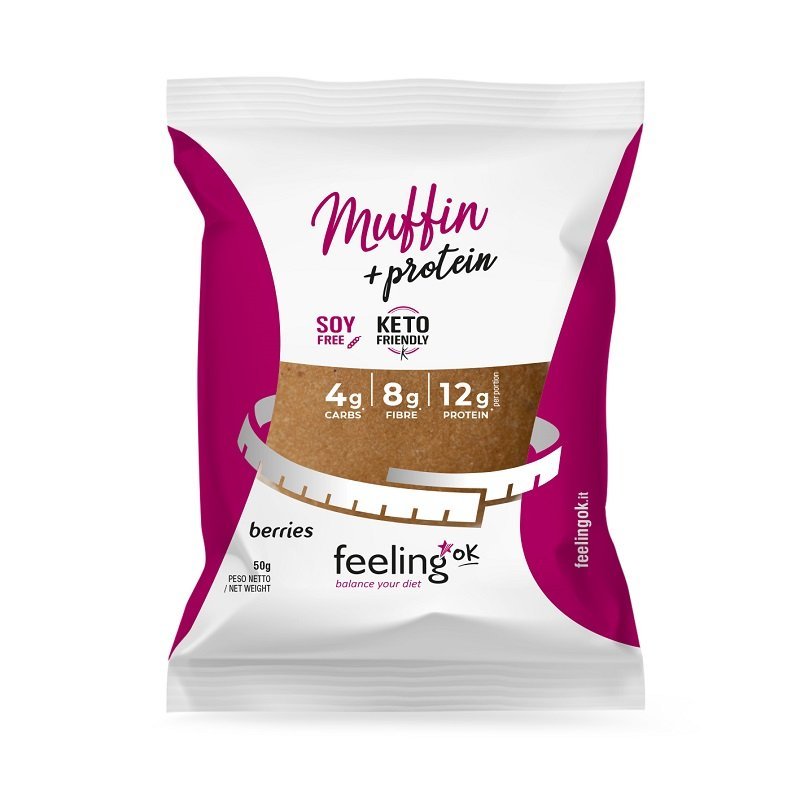 FeelingOK Start Berry Muffins 50 G 10 Pcs in Box