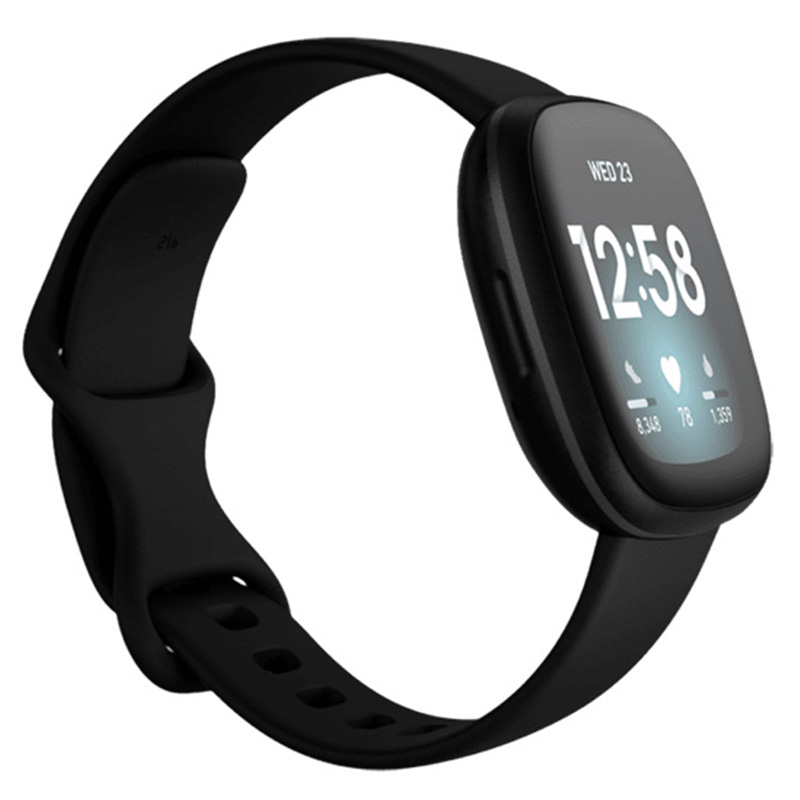 FitBit Versa 3 Black Black Aluminium Best Price in UAE
