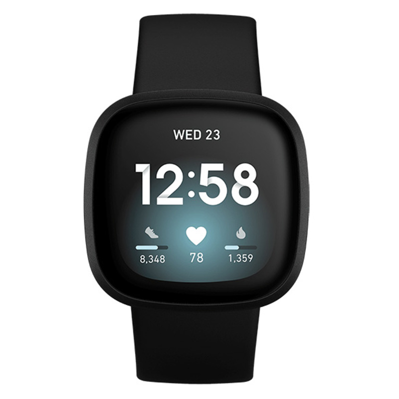 FitBit Versa 3 Black Black Aluminium Best Price in UAE