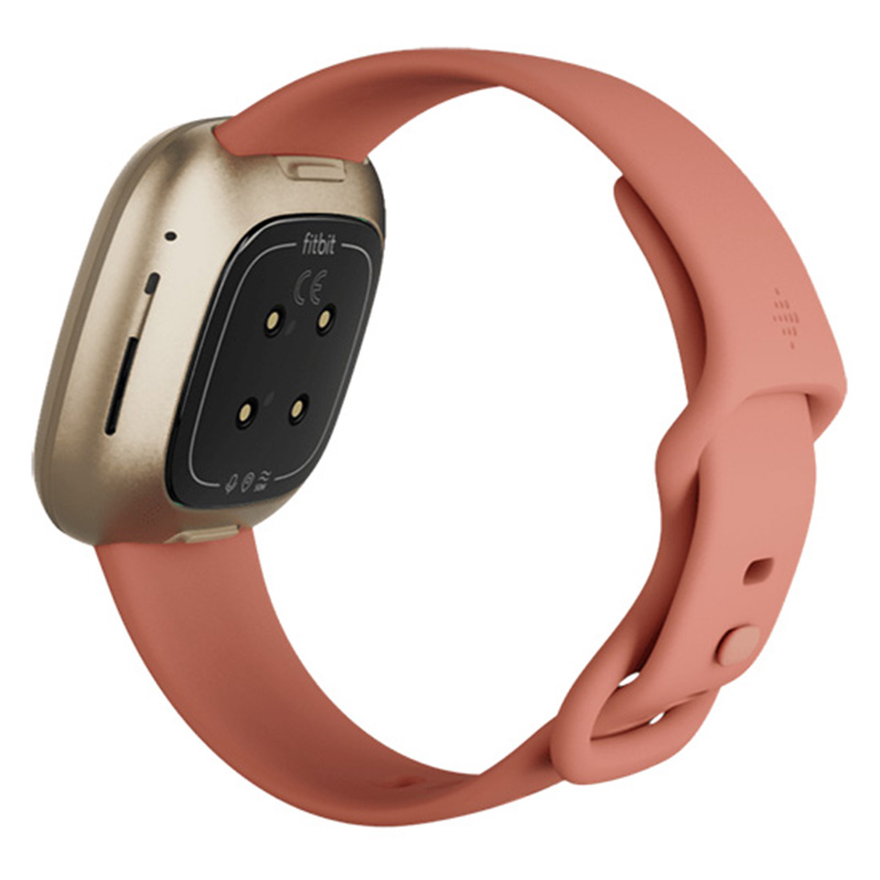 FitBit Versa 3 Pink Clay Soft Gold Aluminium Best Price in UAE