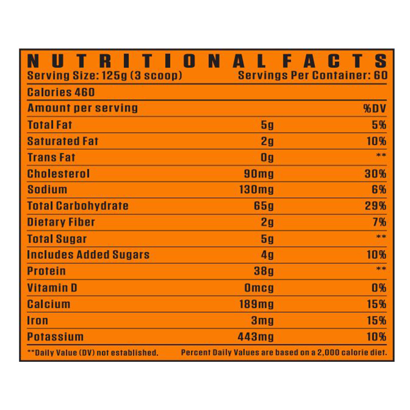 Flex Wheeler Mass Gainer 60 Servings - Chocolate Best Price in Abu Dhabi